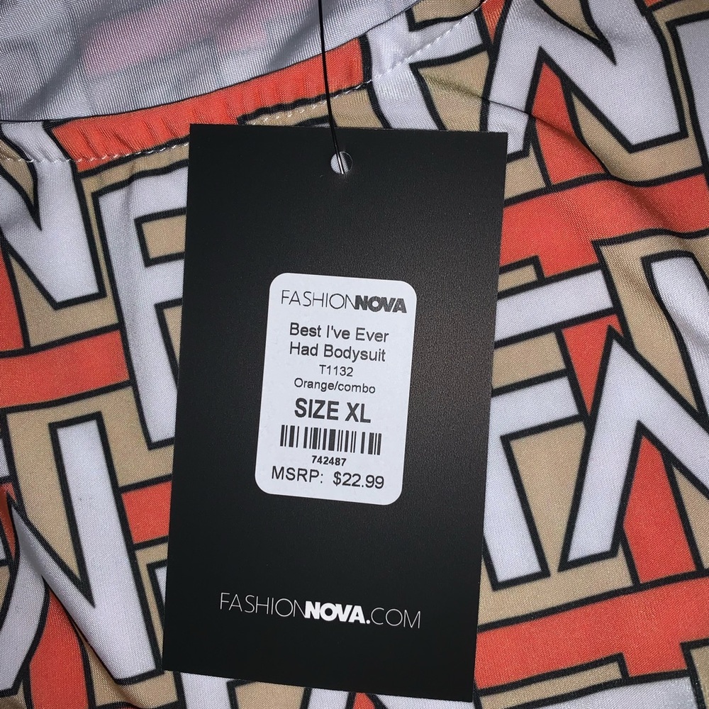 Fashion Nova Best I Ever Had Bodysuit